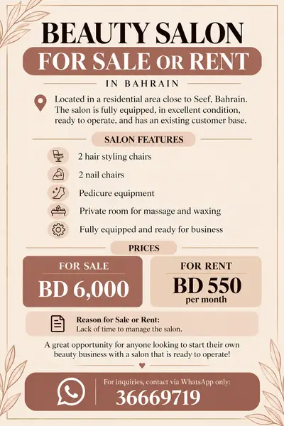 Ladies beauty Salon